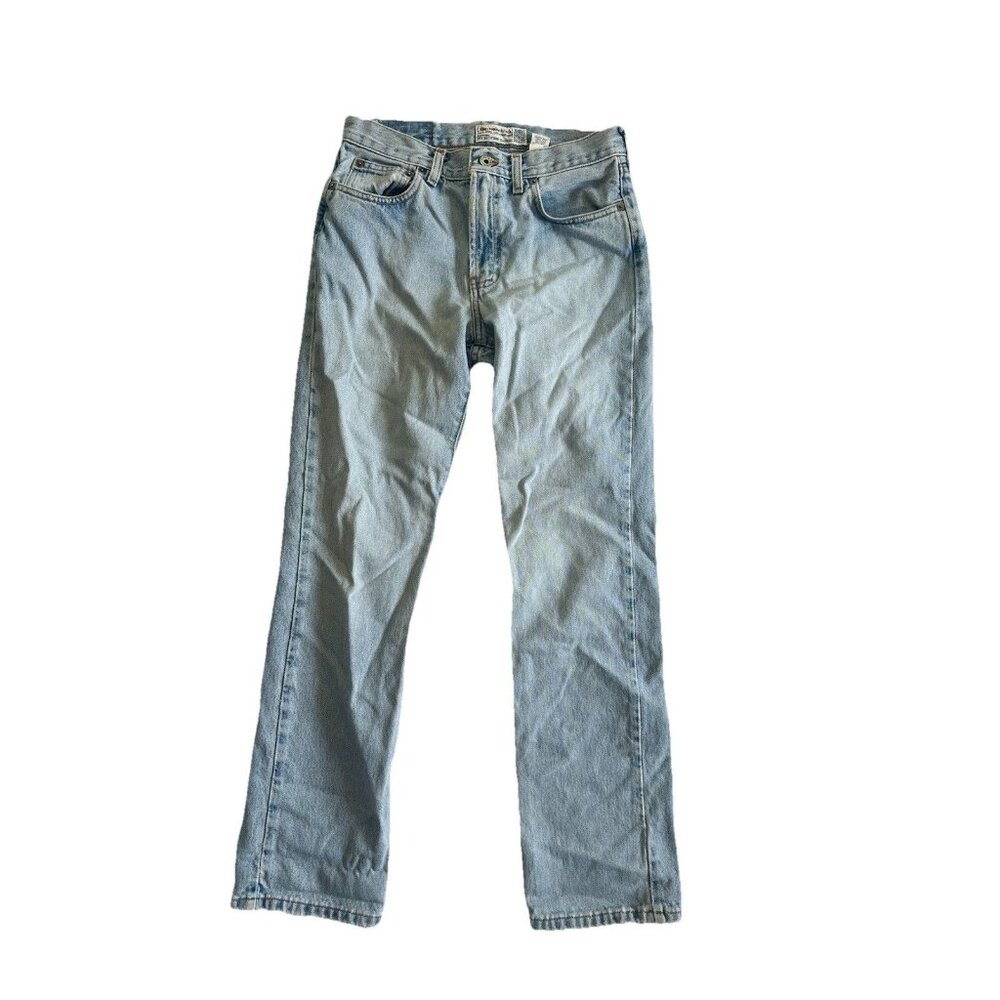 Vintage Y2K Abercrombie And Fitch Light Wash Straight Leg Jean Size 2